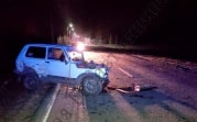 В Кимовском районе пьяный на «Ниве» врезался в Mercedes-Benz