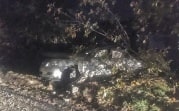 На Веневском шоссе влетела в столб Toyota