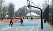 В Новомосковске открылся Центр уличного баскетбола