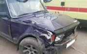 В Узловском районе «семёрка» столкнулась с поездом