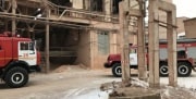 В Новомосковске на Донском шоссе произошел пожар