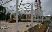 В Новомосковске строят уникальную ледовую арену