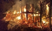 В Узловском районе во время пожара погиб человек