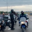 В Новомосковске мотосезон, по традиции, закрыли мотопробегом по центральным улицам