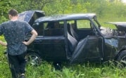 В Богородицком районе ВАЗ вылетел в кювет: пострадали два человека