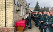 Новомосковские спасатели почтили память погибшего товарища