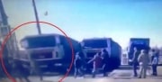 В Плавске грузовик едва не снес толпу людей и «собрал» 3 автомобиля