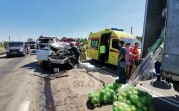 Массовое ДТП под Тулой: КамАЗ собрал четыре автомобиля