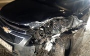 Под Узловой Chevrolet на встречке снес «пятнашку»