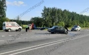 В Ефремове пожилого водителя «семерки» госпитализировали после ДТП со «Шкодой»