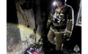 В Новомосковском районе на пожаре пострадал четырехлетний ребенок