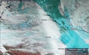Роскосмос показал, как выглядел со спутника накрывший Тульскую область циклон «‎Ольга»