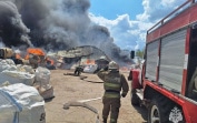 В Донском сгорел ангар: площадь пожара составила 200 квадратных метров 