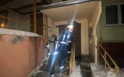 В Кимовске спасатели вывели из горящего дома четырех человек