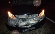 В Кимовском районе Honda сбила сидящего на дороге мужчину