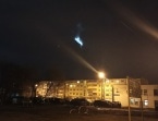 В Новомосковске жители наблюдали странное астрономическое явление