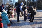 В Городском парке вывесили кормушки для птиц