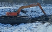 В Богородицке расчищают городской пруд