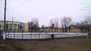В микрорайоне Сокольники Новомосковска открыли новую хоккейную площадку