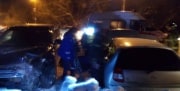 В двойном ДТП в новомосковском поселке Шахты № 22 пострадал человек