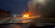 На трассе Тула — Новомосковск загорелся Peugeot