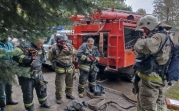 В Донском пожарные «потушили» спортивно-оздоровительный центр