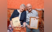 Супруги Антошины из Кимовского района отметили бриллиантовую свадьбу